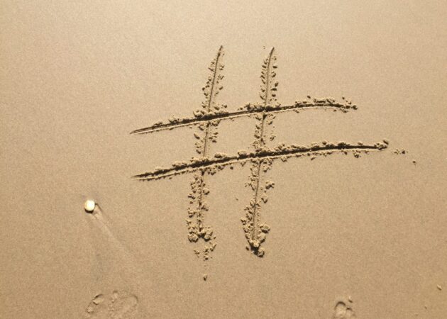 Support charities online with this hashtags